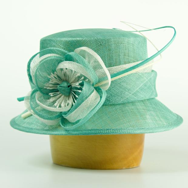 Modelový klobouk sinamay - originál