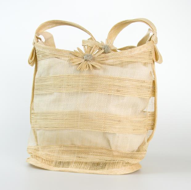 Přírodní taška sinamay uvnitř bavlna