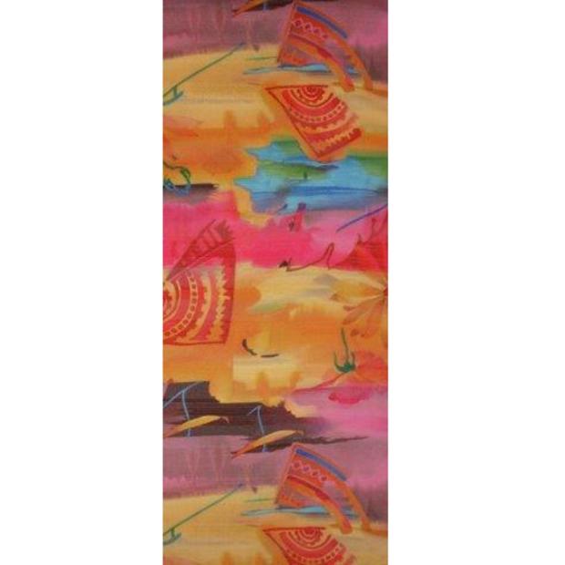 Šálka vzorovaná 36x160 - barevná
