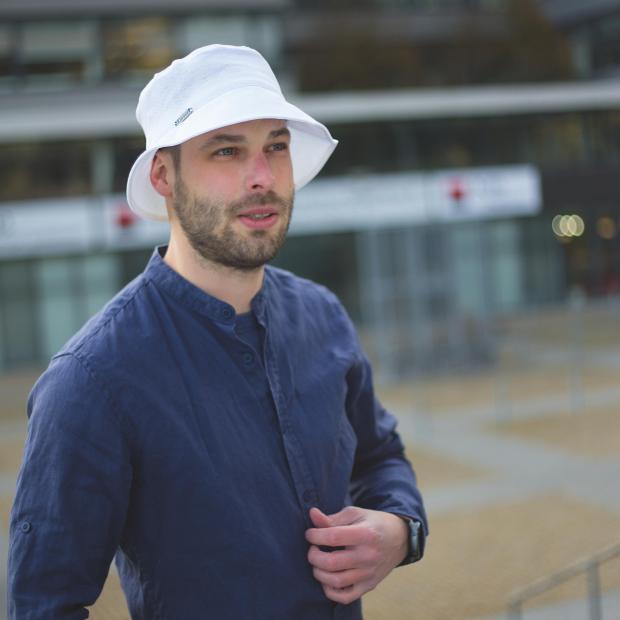 Unisex klobouk kanava s rovnou hlavou 