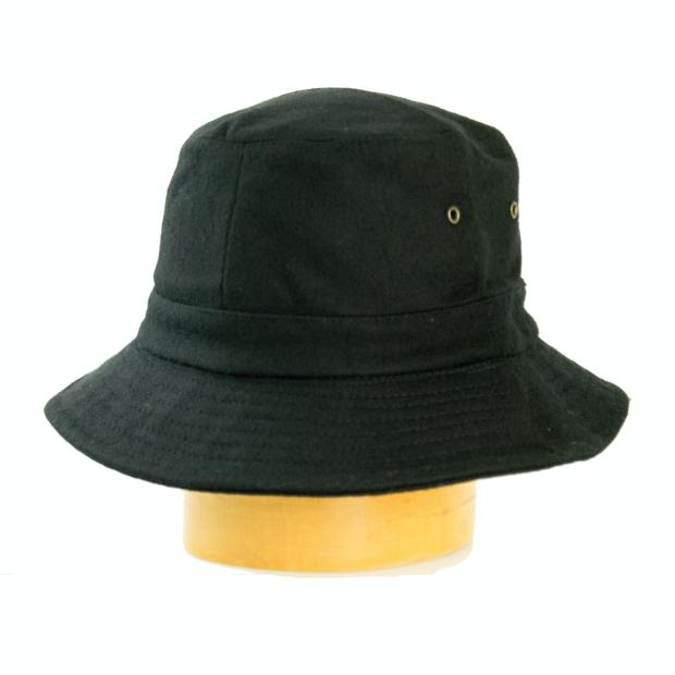 Vlněný klobouk s rovnou hlavou
